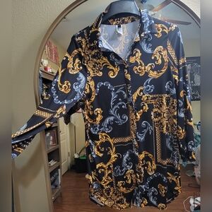 Womens blouse, stretch